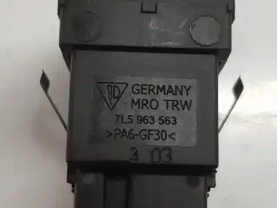 Second-hand car spare part switch for porsche cayenne (9pa) s 4.5 oem iam references 7l5963563  7l5963563
