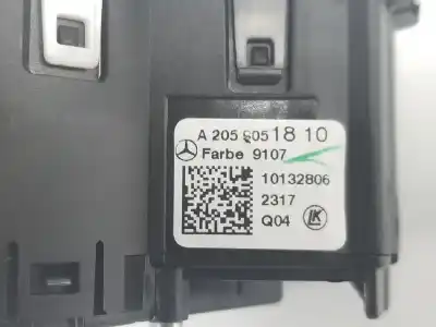 Peça sobressalente para automóvel em segunda mão comutador de luzes por clase c clase c lim. 2.1 cdi referências oem iam a2059051810  a2059051810