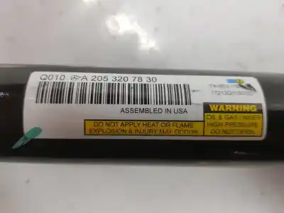 Peça sobressalente para automóvel em segunda mão amortecedor traseiro esquerdo por clase c clase c lim. 2.1 cdi referências oem iam a2053207830
