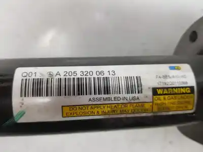 Peça sobressalente para automóvel em segunda mão amortecedor dianteiro esquerdo por clase c clase c lim. 2.1 cdi referências oem iam a2053200613  a2053200613