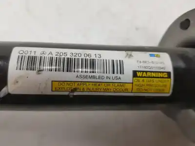 Peça sobressalente para automóvel em segunda mão amortecedor dianteiro direito por clase c clase c lim. 2.1 cdi referências oem iam a2053200613