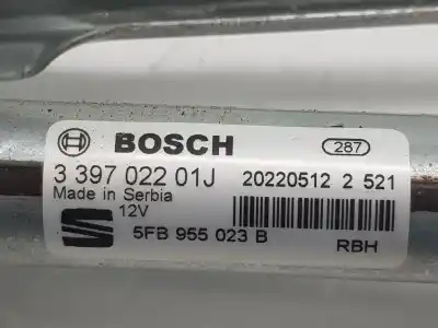Автозапчастина б/у двигатель передніх склоочисників для seat leon (kl1) fr посилання на oem iam 5fb955023b  339702201j
