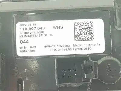 Pezzo di ricambio per auto di seconda mano controllo climatico per cupra leon (kl1, ku1, kug) 1.5 tsi riferimenti oem iam 11a907049  11a907049