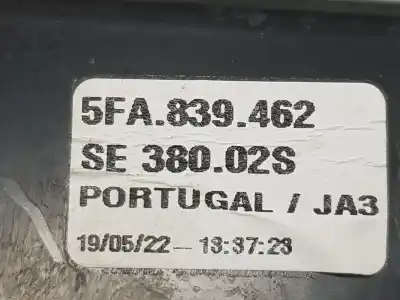 Second-hand car spare part rear right window regulator for cupra leon (kl1, ku1, kug) 1.5 tsi oem iam references 5fa839462  5fa839462