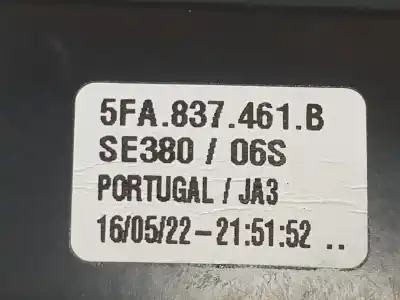 Автозапчастина б/у регулятор вікна передній лівий для seat leon (kl1) fr посилання на oem iam 5fa837461b  5fa837461b