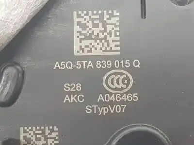 İkinci el araba yedek parçası sol arka kapi kilidi için cupra leon (kl1, ku1, kug) 1.5 tsi oem iam referansları 5ta839015q  5ta839015l