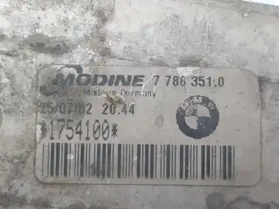 Peça sobressalente para automóvel em segunda mão intercooler por bmw 3 compact (e46) 320 td referências oem iam 17517786351  7786351