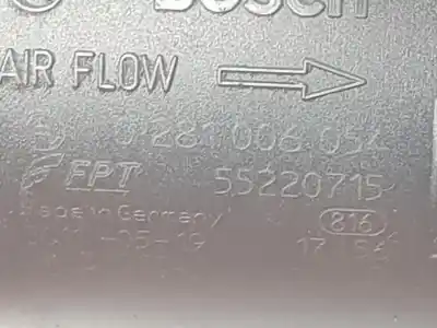 Автозапчасти б/у расходомер воздуха за alfa romeo giulietta (940_) 2.0 jtdm (940.fxl1a) ссылки oem iam 55220715  55220715