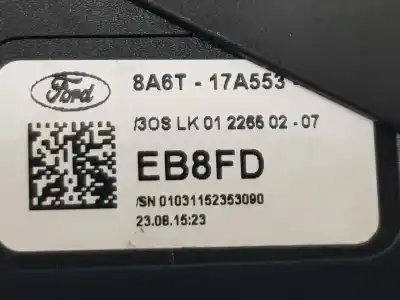Second-hand car spare part steering wheel switch for ford fiesta vi (cb1, ccn) 1.5 tdci oem iam references 1682336  8a6t17a553