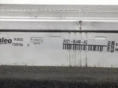 Second-hand car spare part intercooler for ford fiesta vi (cb1, ccn) 1.5 tdci oem iam references av219l440ac  av219l440ac