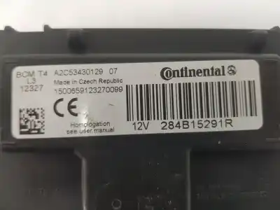 Second-hand car spare part electronic module for renault clio iv 0.9 oem iam references 284b15291r  284b15291r