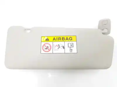Second-hand car spare part right sunshade for renault clio iv 0.9 oem iam references 964003555r