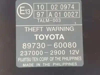 Peça sobressalente para automóvel em segunda mão módulo eletrônico por toyota land cruiser (j12) 3.0 turbodiesel referências oem iam 8973060080 8973060080 