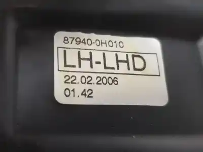 Peça sobressalente para automóvel em segunda mão espelho retrovisor esquerdo por citroen c1 (pm_, pn_) 1.0 referências oem iam 8149yc  8149yc