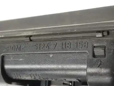 Second-hand car spare part tailgate back door handle for bmw x6 (e71, e72) xdrive 50 i oem iam references 51247118158  