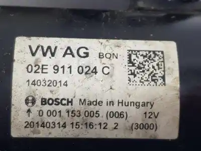Second-hand car spare part starter motor for audi q3 (8ub, 8ug) 2.0 tdi oem iam references 02e911024c  02e911024c