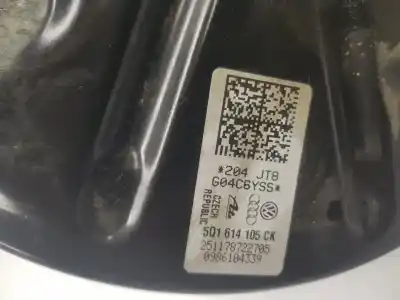 Second-hand car spare part brake servo for seat leon (5f1) reference oem iam references 8v1612107a  5q1614019ac