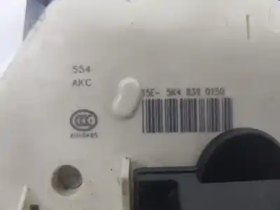 Автозапчастина б/у замок дверей заднього лівого для seat leon (5f1) reference посилання на oem iam 5k4839015q  5k4839015q