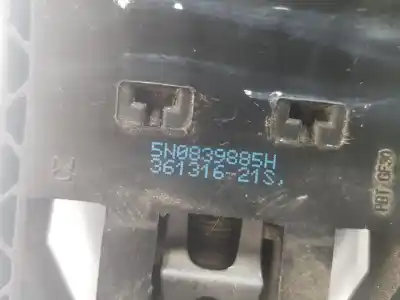 Автозапчастина б/у замок заднього правого дверя для seat leon (5f1) reference посилання на oem iam 5k4839016q  5k4839016q