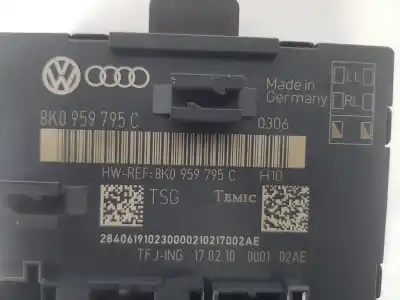 Pezzo di ricambio per auto di seconda mano modulo elettronico per audi a4 berlina 2.0 16v tdi clean diesel riferimenti oem iam 8k0959795c  8k0959795c
