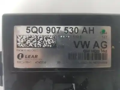 Second-hand car spare part electronic module for seat leon (5f1) reference oem iam references 5q0907530ah  5q0907530ah