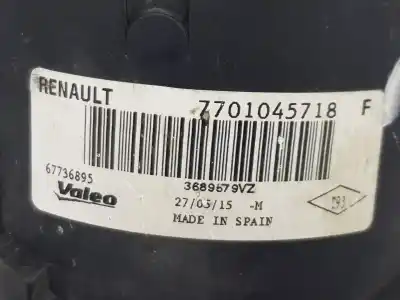 Second-hand car spare part left fog light for renault scenic rx4 (ja0) 1.9 dci salomon oem iam references 7701045718  7701045718
