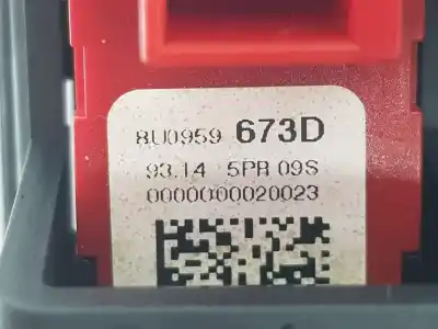 Second-hand car spare part switch for audi q3 (8ub, 8ug) 2.0 tdi oem iam references 8u0959673d Second-hand car spare part switch for audi q3 (8ub, 8ug) 2.0 tdi oem iam references 8u0959673d