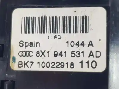 Second-hand car spare part headlights switch for audi q3 (8ub, 8ug) 2.0 tdi oem iam references 8x1941531ad  8x1941531ad Second-hand car spare part headlights switch for audi q3 (8ub, 8ug) 2.0 tdi oem iam references 8x1941531ad  8x1941531ad