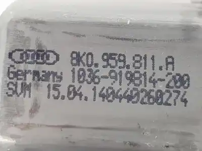 Автозапчасти б/у мотор заднего левого стекла за audi q3 (8ub, 8ug) 2.0 tdi ссылки oem iam 8k0959811a  8k0959811a