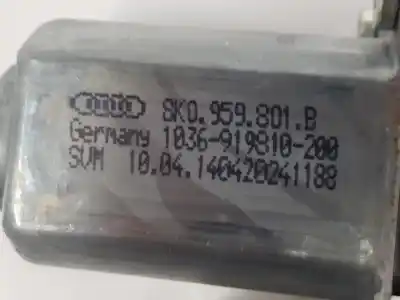 Second-hand car spare part left front window motor for audi q3 (8ub, 8ug) 2.0 tdi oem iam references 8k0959801b  8k0959801b Second-hand car spare part left front window motor for audi q3 (8ub, 8ug) 2.0 tdi oem iam references 8k0959801b  8k0959801b