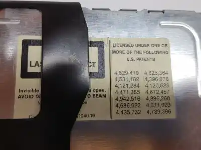 Second-hand car spare part dvd system for bmw x5 (e53) 3.0 d oem iam references 65906951629  6951629