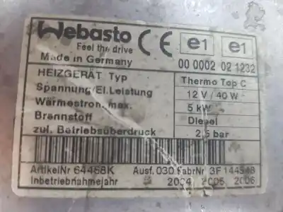Peça sobressalente para automóvel em segunda mão aquecimento normal completo por bmw x5 (e53) 3.0 d referências oem iam 64128381207  8381207