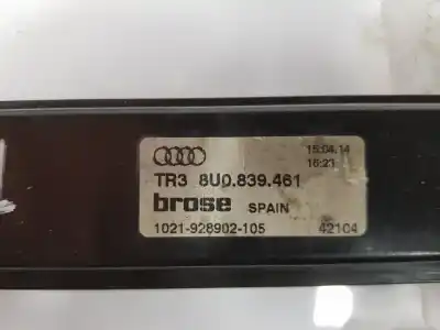 Second-hand car spare part rear left window regulator for audi q3 (8ub, 8ug) 2.0 tdi oem iam references 8u0839461  8u0839461 Second-hand car spare part rear left window regulator for audi q3 (8ub, 8ug) 2.0 tdi oem iam references 8u0839461  8u0839461
