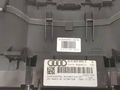Pezzo di ricambio per auto di seconda mano pannello degli strumenti per audi q3 (8ub, 8ug) 2.0 tdi riferimenti oem iam 8u0920930e  a2c80909000