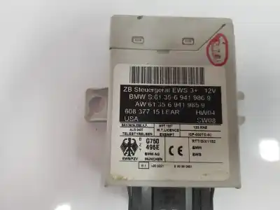 Peça sobressalente para automóvel em segunda mão módulo eletrônico por bmw x5 (e53) 3.0 d referências oem iam 61356941986  6941986
