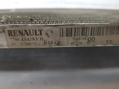 Автозапчасти б/у конденсатор / радиатор кондиционера воздуха за renault scenic rx4 (ja0) 1.9 dci salomon ссылки oem iam 7700434383  7700434383