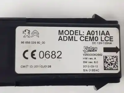 Second-hand car spare part electronic module for peugeot 508 sw 2.0 16v hdi fap oem iam references 9665602980 9665602980 