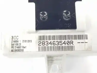 Peça sobressalente para automóvel em segunda mão módulo eletrônico por renault laguna iii 1.5 dci diesel fap referências oem iam 283463540r  283463540r