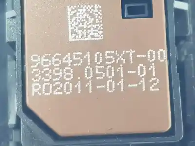 Second-hand car spare part switch for citroen ds3 (sa_) 1.6 hdi 110 oem iam references 96645105xt  96645105xt