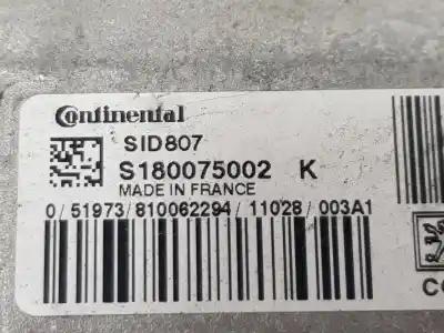 Second-hand car spare part ecu engine control for citroen ds3 (sa_) 1.6 hdi 110 oem iam references 9676761080  s180075002k