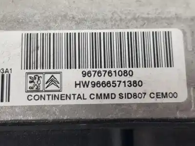 Second-hand car spare part ecu engine control for citroen ds3 (sa_) 1.6 hdi 110 oem iam references 9676761080  s180075002k