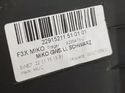 Автозапчастина б/у центральний подлокник для bmw 4 coupé (f32, f82) 435 d xdrive посилання на oem iam 51169360528  51169285151