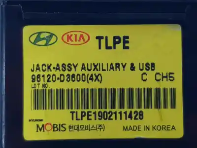 Автозапчастина б/у електронний модуль для hyundai tucson (tl, tle) 1.6 gdi посилання на oem iam 96120d3600  96120d3600