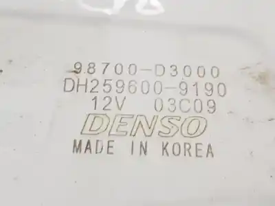 Автозапчастина б/у двигатель заднього склоочисника для hyundai tucson (tl, tle) 1.6 gdi посилання на oem iam 98700d3000  98700d3000