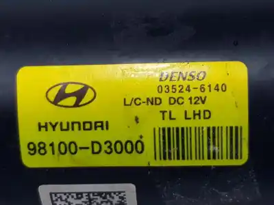 Автозапчастина б/у двигатель передніх склоочисників для hyundai tucson (tl, tle) 1.6 gdi посилання на oem iam 98100d3000  98110d3000