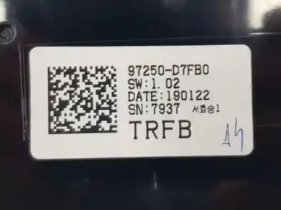 Автозапчастина б/у клімат-контроль для hyundai tucson (tl, tle) 1.6 gdi посилання на oem iam 97250d7fb0  97250d7fb0