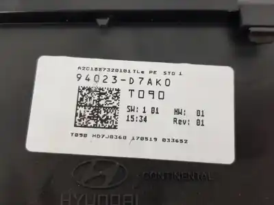 Автозапчастина б/у панель інструментів для hyundai tucson (tl, tle) 1.6 gdi посилання на oem iam 94023d7ak0  94023d7ak0