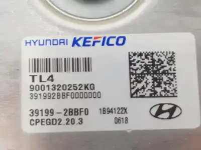 Автозапчастина б/у ебу контролер двигуна для hyundai tucson (tl, tle) 1.6 gdi посилання на oem iam 391992bbf0  391992bbf0