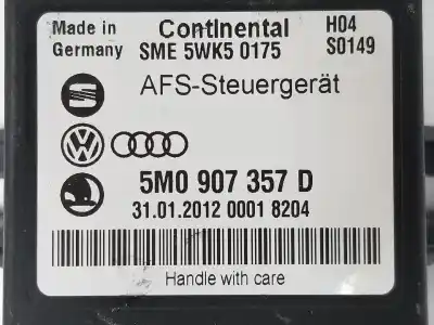 Second-hand car spare part electronic module for seat exeo st (3r5) (2009>) 2.0 tdi oem iam references 5m0907357d  5m0907357d