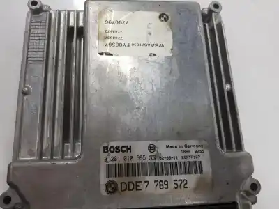 Second-hand car spare part ecu engine control for bmw 3 (e46) 320 d oem iam references 13617789572  0281010565